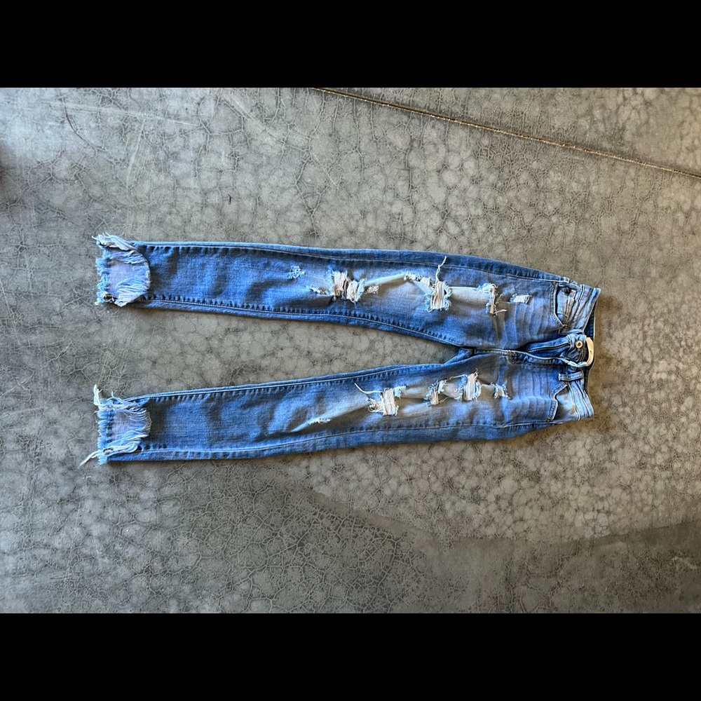 Size 24 Holy Jeans